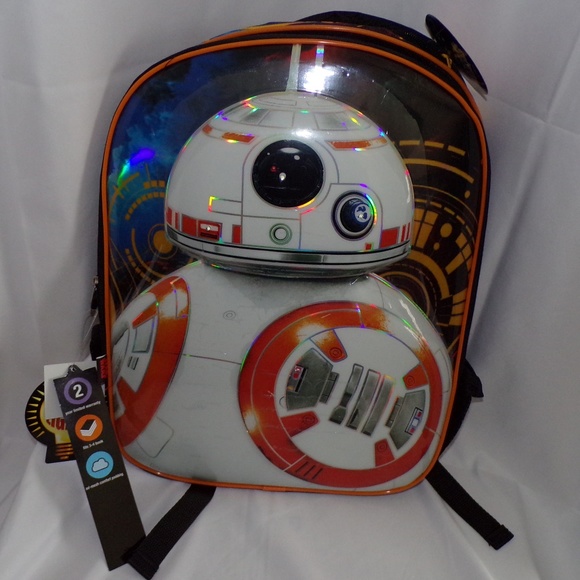 Star Wars Other - Star Wars 17" Light Up BB8 Backpack